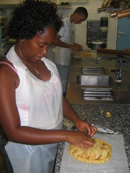 Je garnis ma succulente et app�tissante tarte