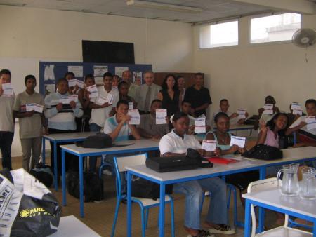 Remise du certificat B2i